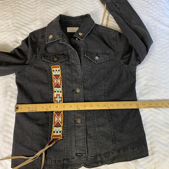 Hand Crafted One of a king Jacket American Indian inspired - Picture 12 of 13